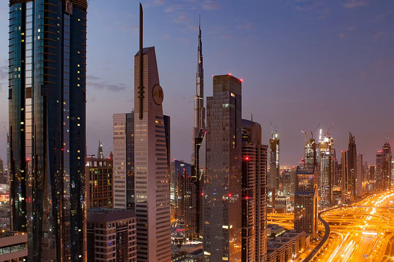 Dubai skyscapers