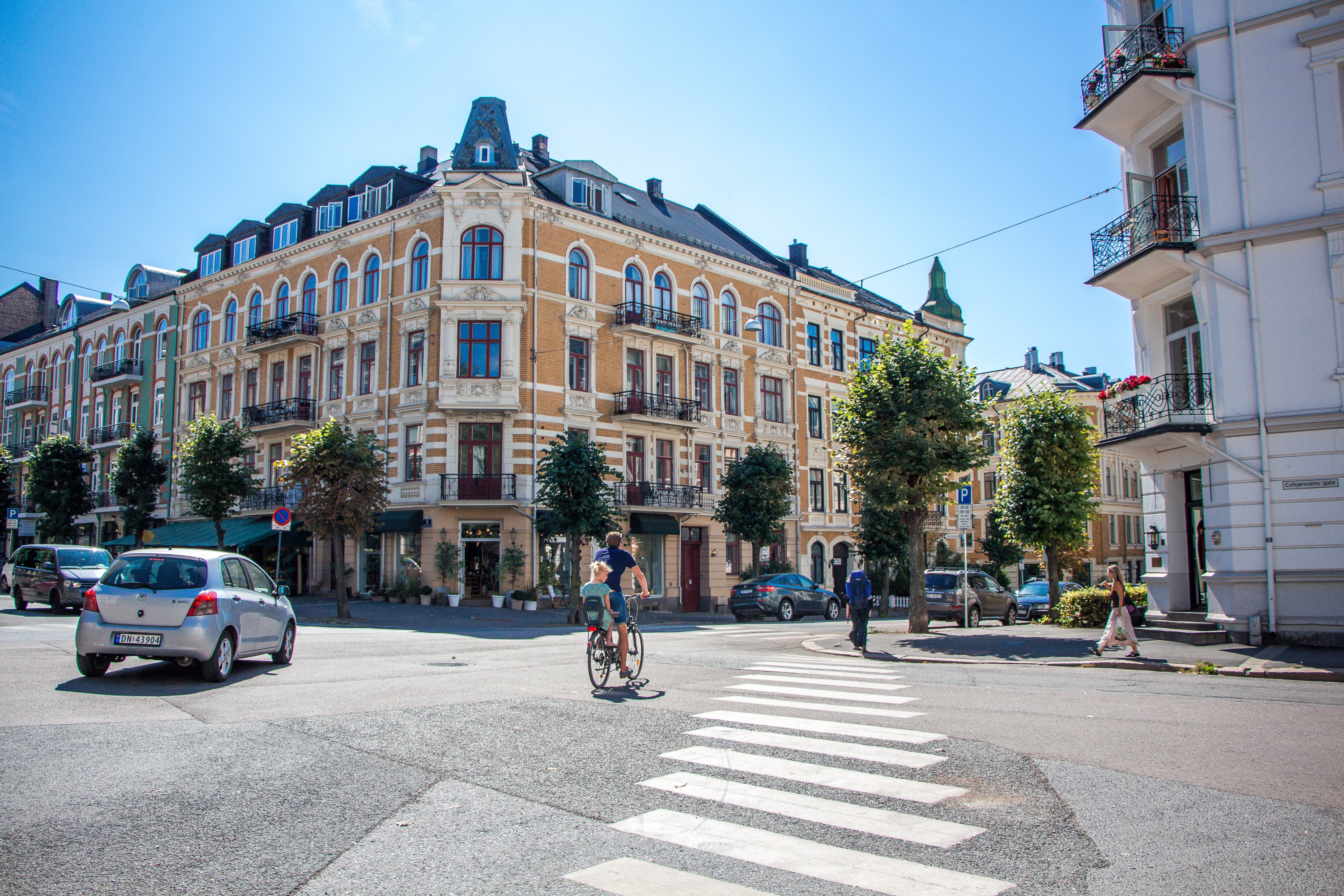 Cross road in Oslo