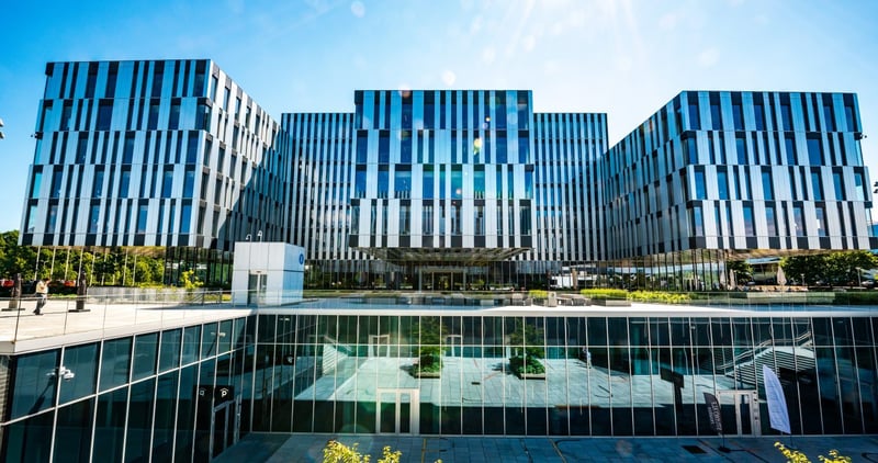 Modern office building